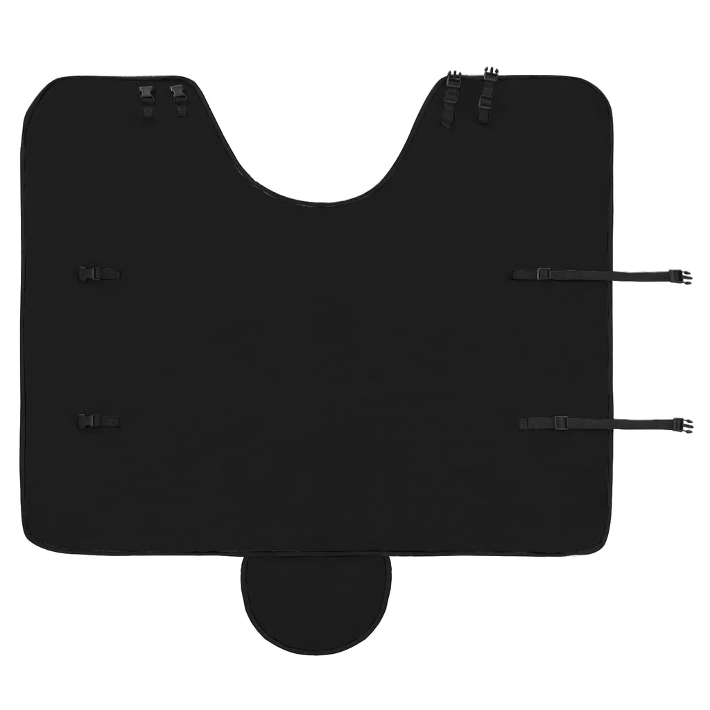 Hestetæppe Sort 105 cm Polyester Fleece