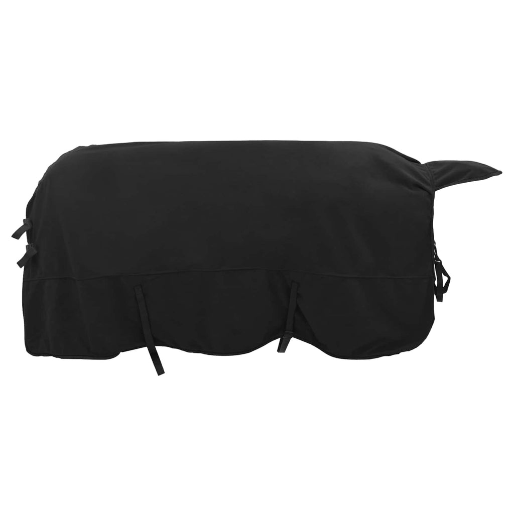Hestetæppe Sort 145 cm Polyester Fleece