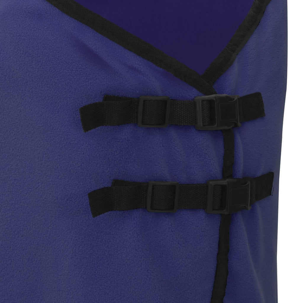Hestetæppe Mørkeblå 85 cm Polyester Fleece