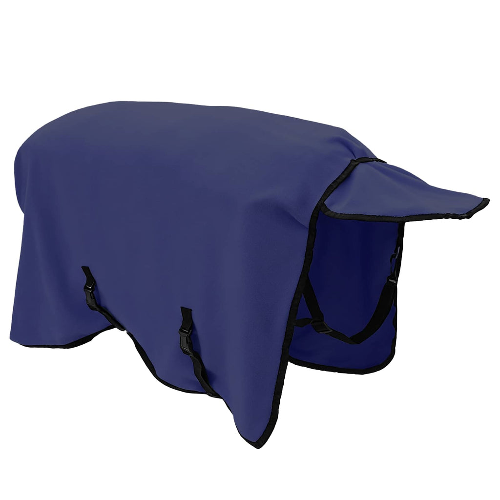 Hestetæppe Mørkeblå 95 cm Polyester Fleece