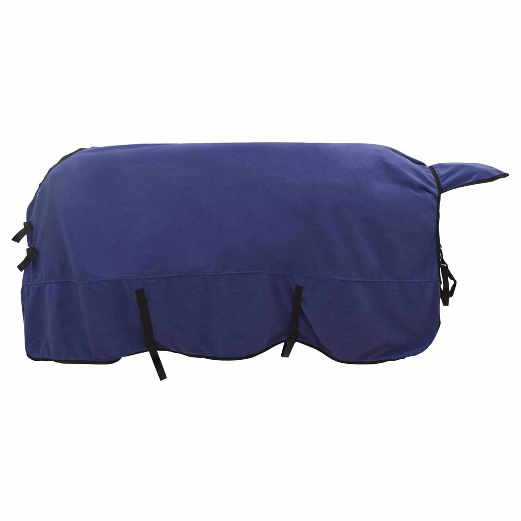 Hestetæppe Mørkeblå 125 cm Polyester Fleece