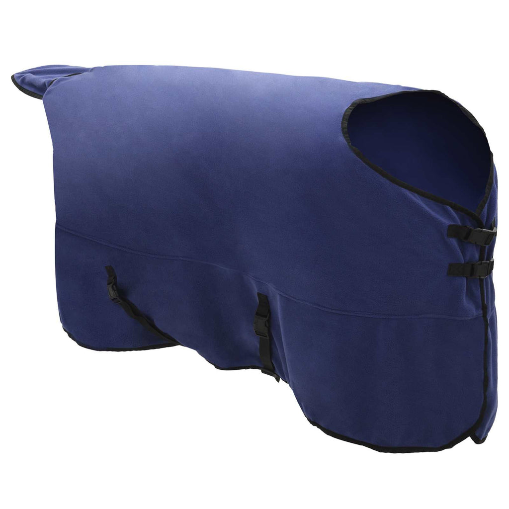 Hestetæppe Mørkeblå 125 cm Polyester Fleece