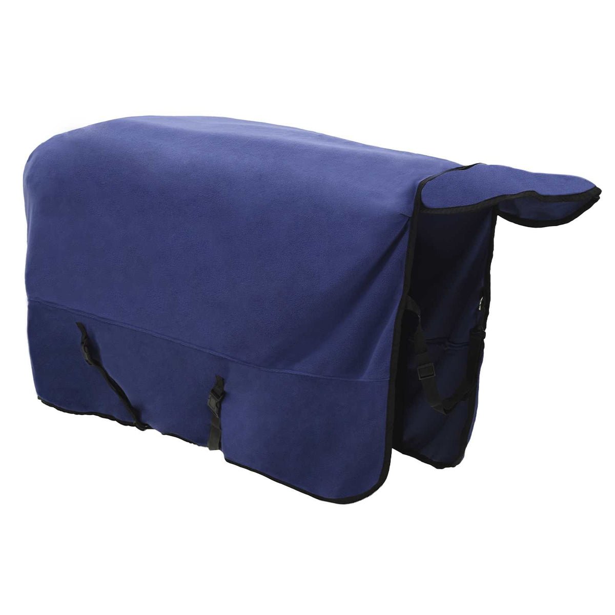 Hestetæppe Mørkeblå 125 cm Polyester Fleece
