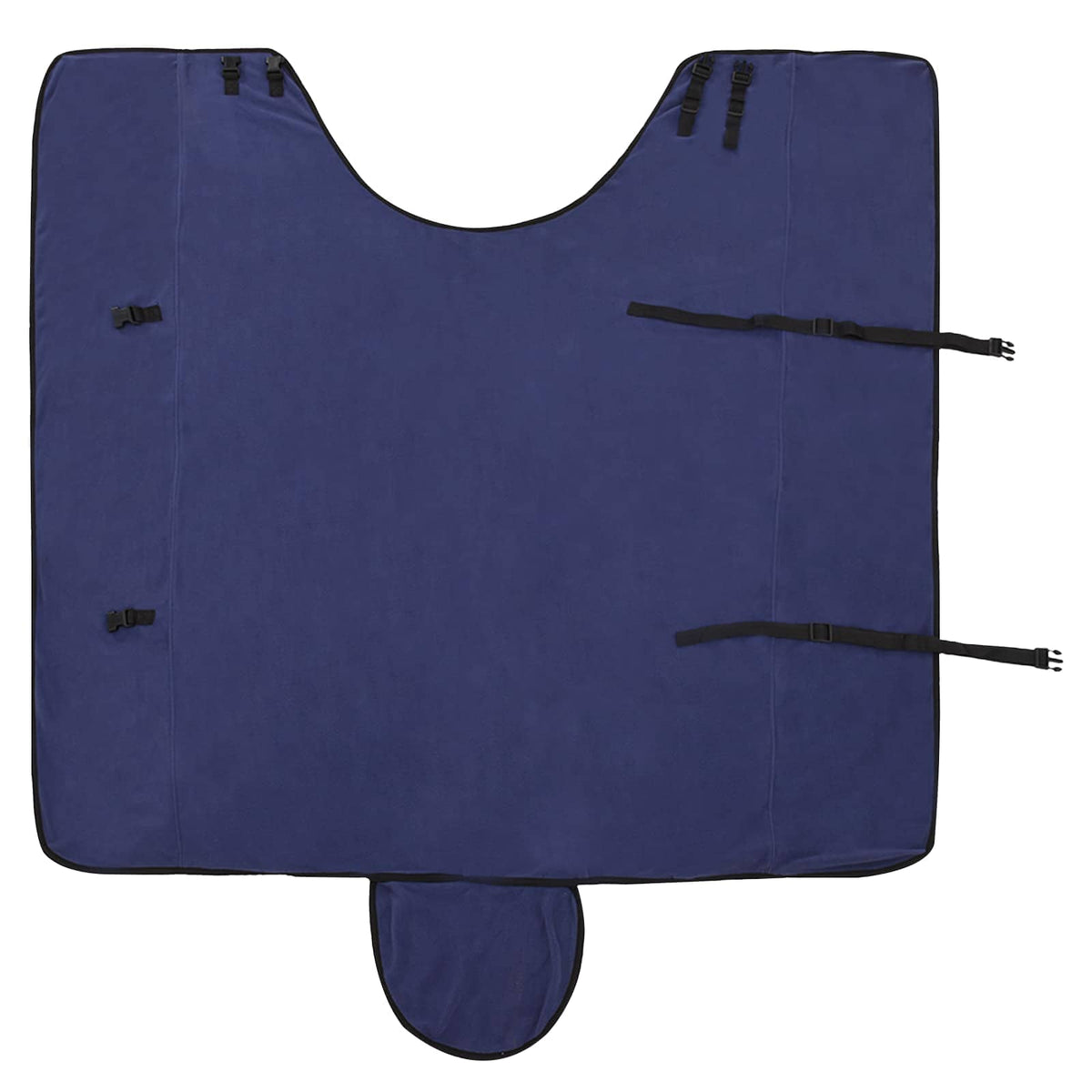 Hestetæppe Mørkeblå 125 cm Polyester Fleece