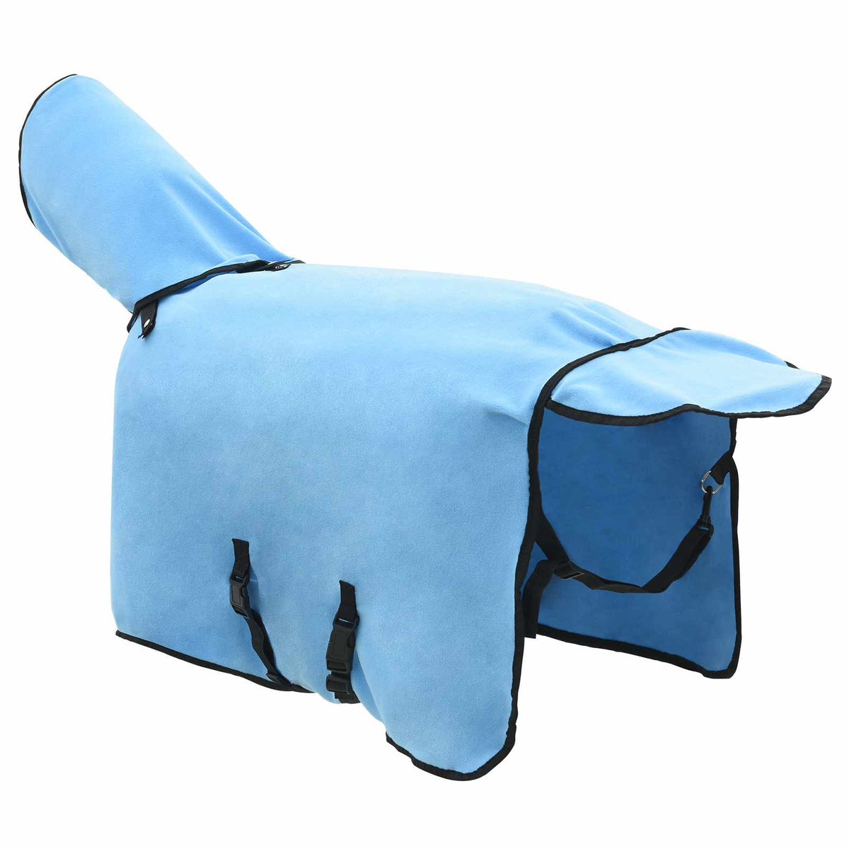 Hestetæppe Fuldt aqua 85 cm Polyester Fleece