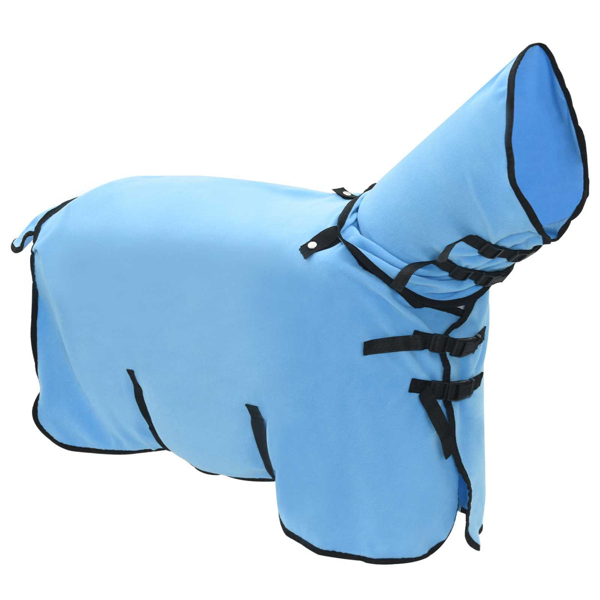 Hestetæppe Fuldt aqua 105 cm Polyester Fleece