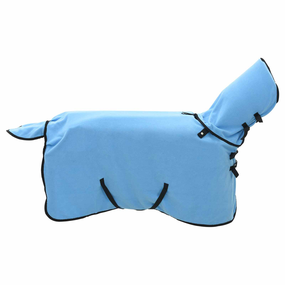 Hestetæppe Fuldt aqua 115 cm Polyester Fleece