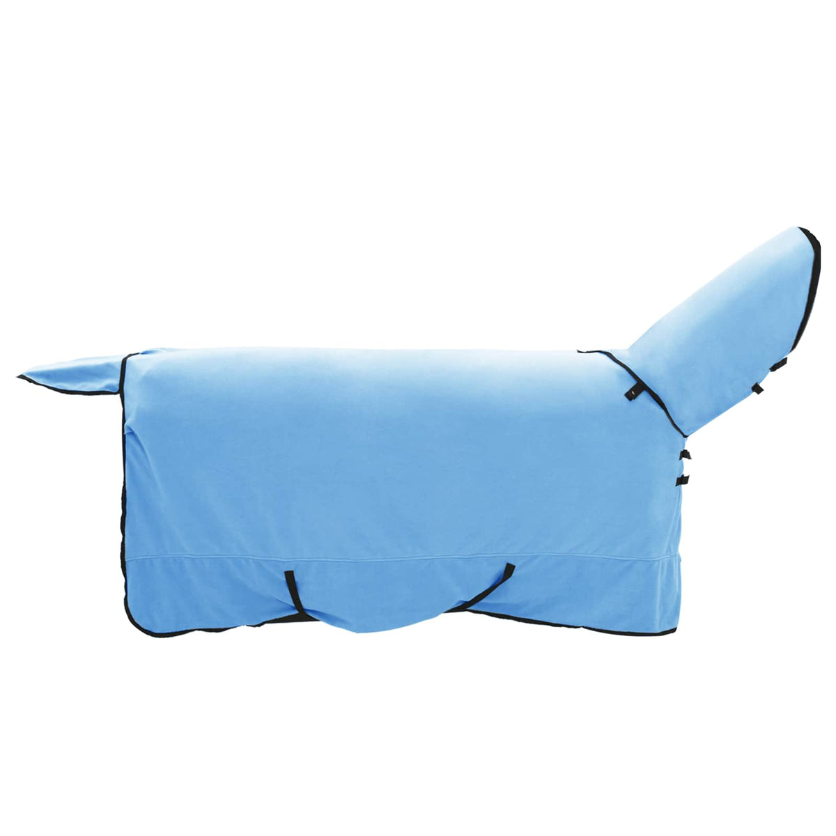 Hestetæppe Fuldt aqua 125 cm Polyester Fleece