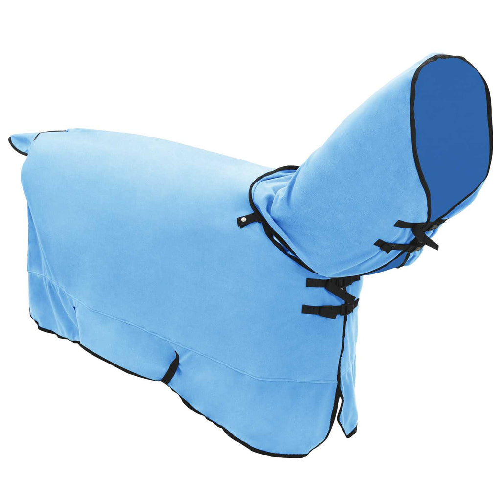 Hestetæppe Fuldt aqua 165 cm Polyester Fleece