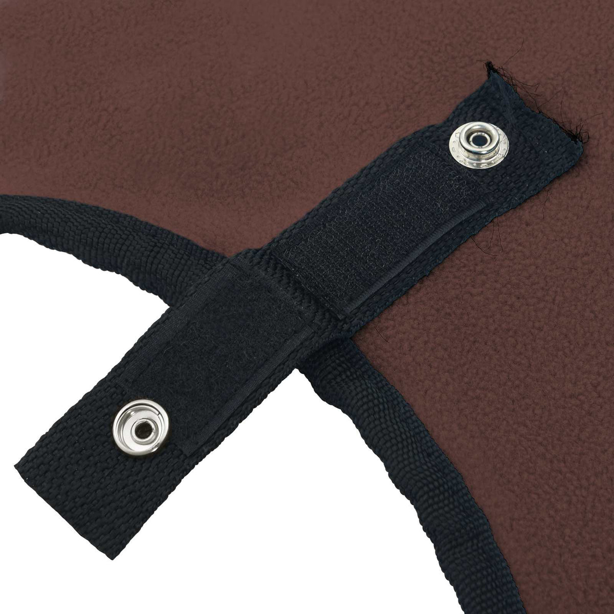 Hestetæppe Mørkebrun 75 cm Polyester Fleece