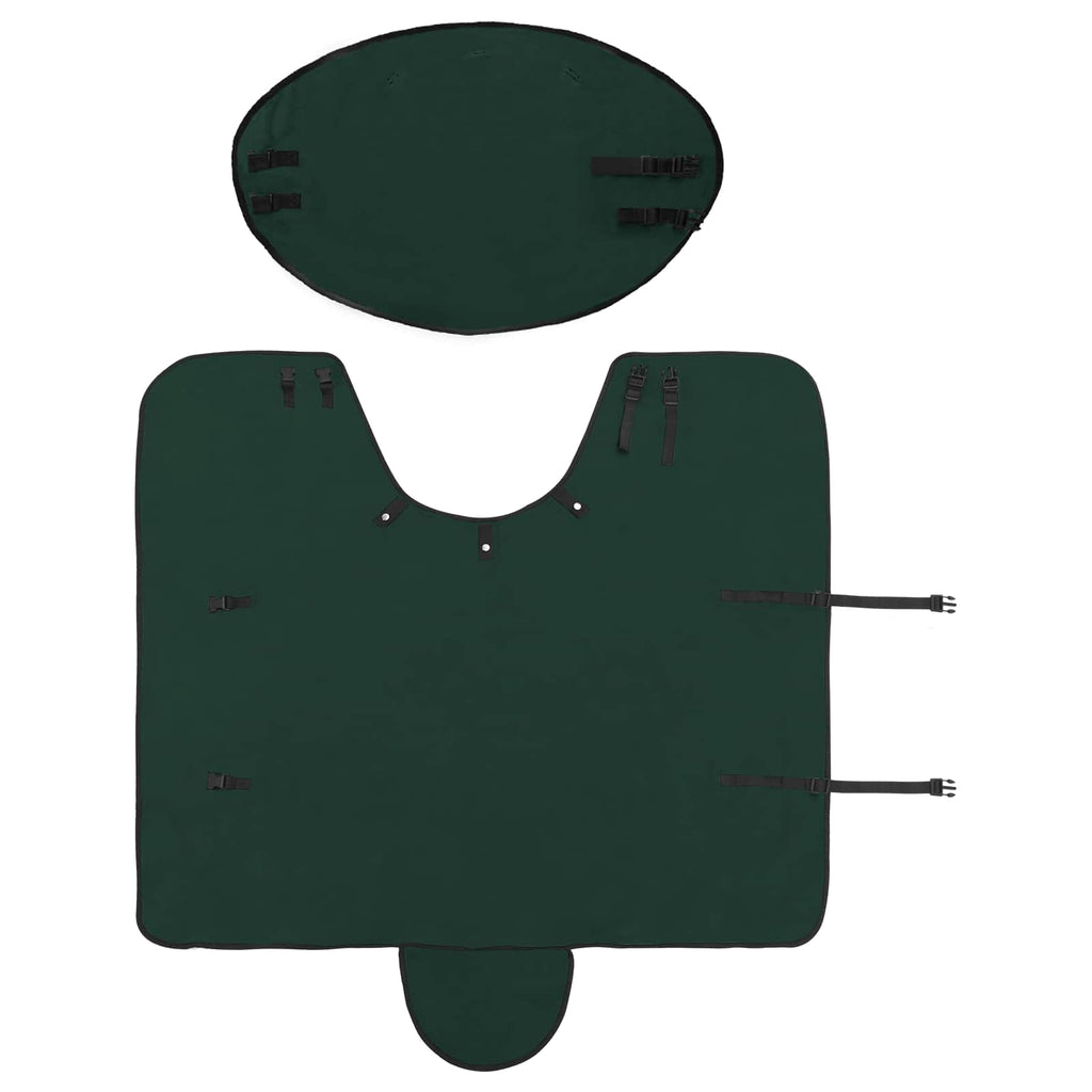 Hestetæppe Mørkegrøn 95 cm Polyester Fleece