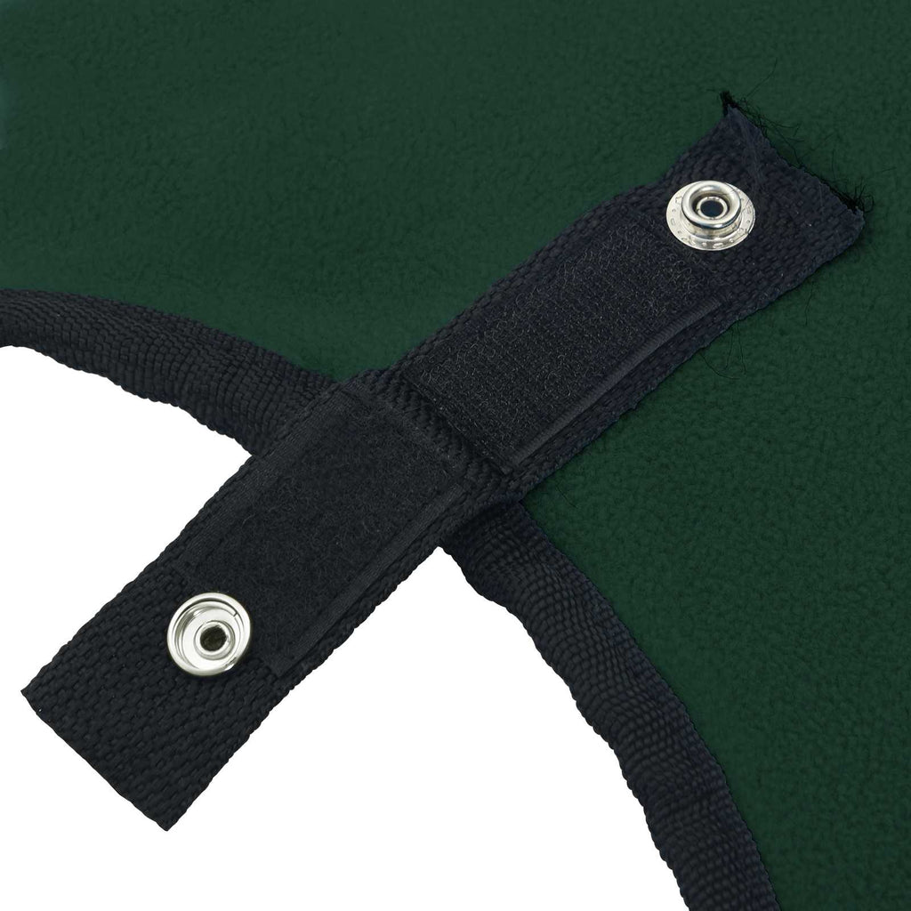 Hestetæppe Mørkegrøn 125 cm Polyester Fleece