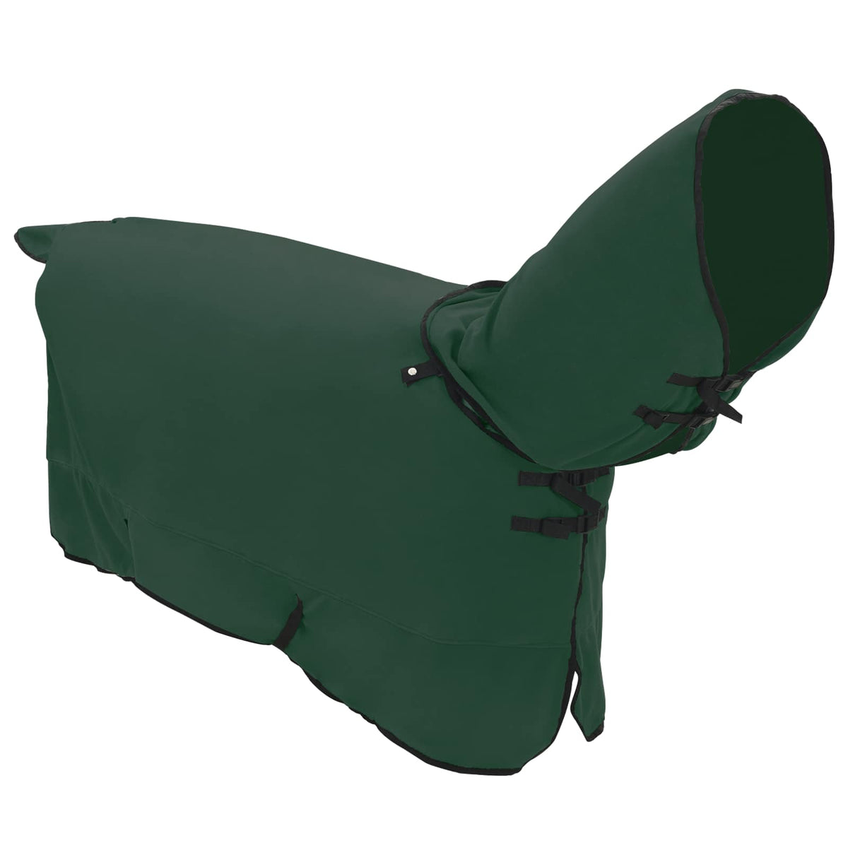 Hestetæppe Mørkegrøn 155 cm Polyester Fleece