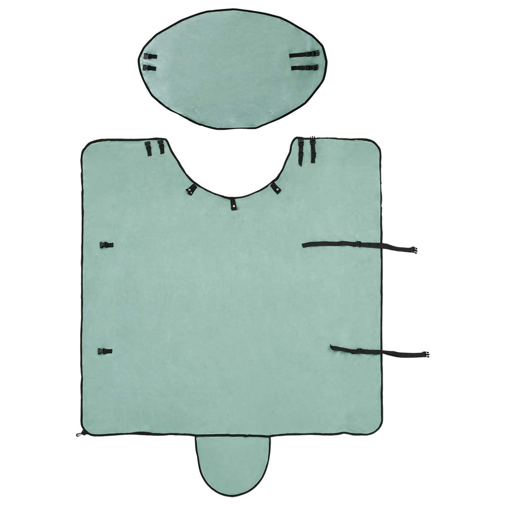 Hestetæppe Speciel grøn 105 cm Polyester Fleece