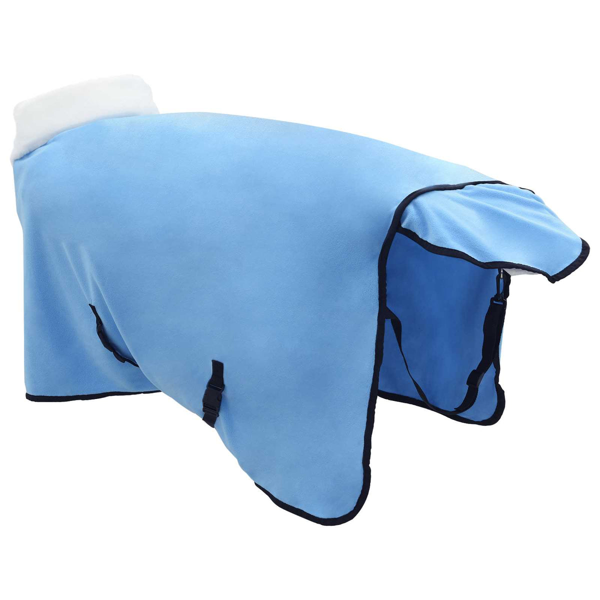 Hestetæppe Fuldt aqua 75 cm Polar fleece