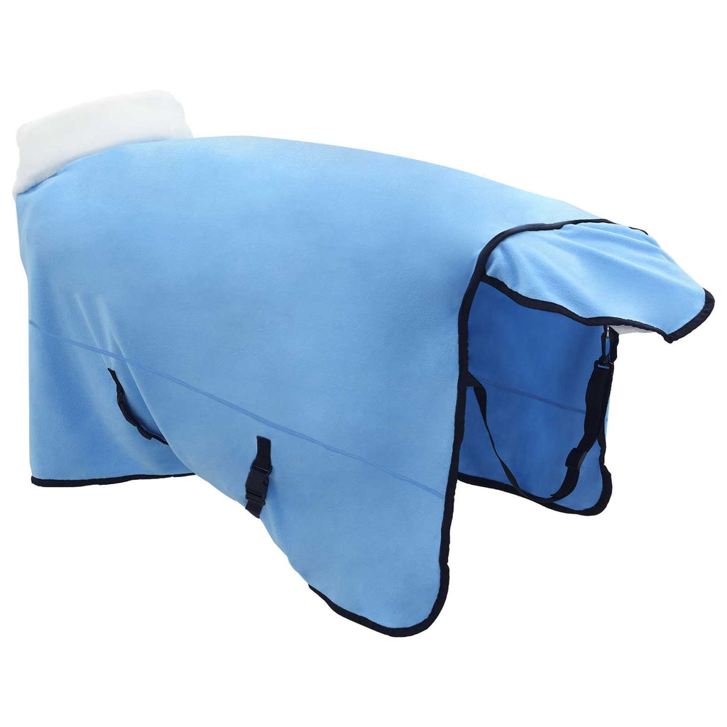 Hestetæppe Akvamarinblå 135 cm Polar fleece