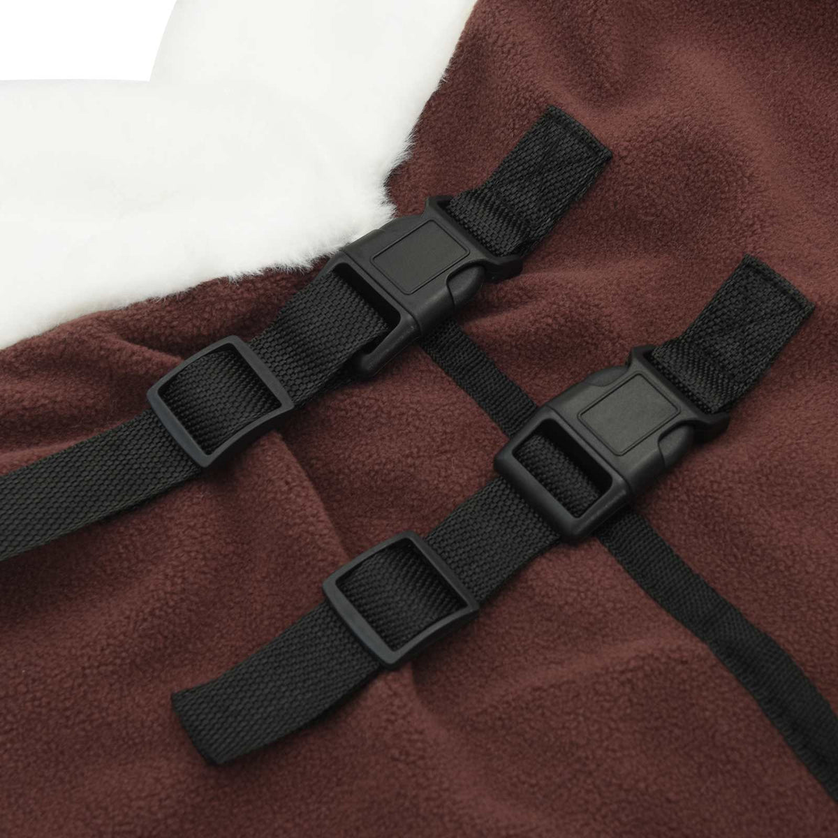 Hestetæppe Mørk Brun 85 cm Polar fleece