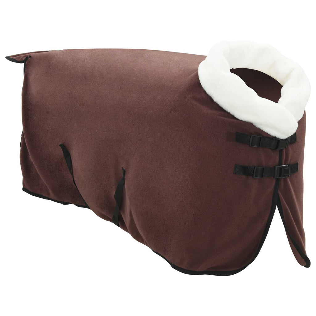 Hestetæppe Mørk Brun 85 cm Polar fleece