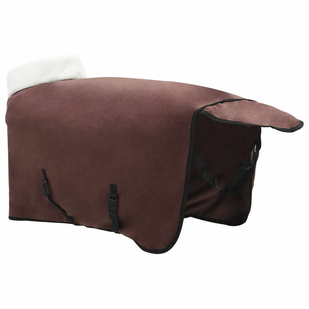 Hestetæppe Mørk Brun 85 cm Polar fleece