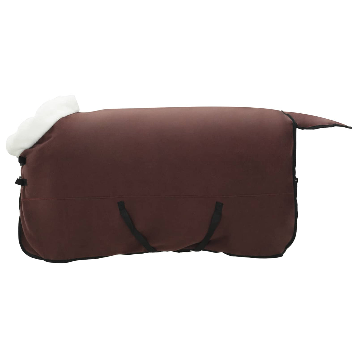 Hestetæppe Mørk Brun 155 cm Polar fleece