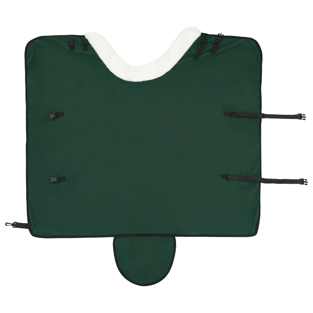 Hestetæppe Mørkegrøn 85 cm Polar fleece