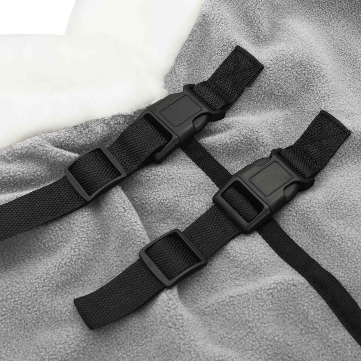 Hestetæppe Lysegrå 165 cm Polar fleece