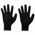 Arbejds handsker 12 stk. Sort 9 / l Polyester