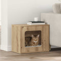 Kat Hus Artisan-eg 51 x 30 x 42,5 cm Konstrueret træ