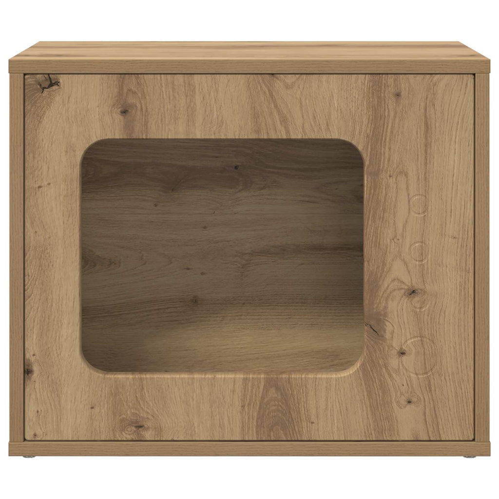 Kat Hus Artisan-eg 51 x 30 x 42,5 cm Konstrueret træ