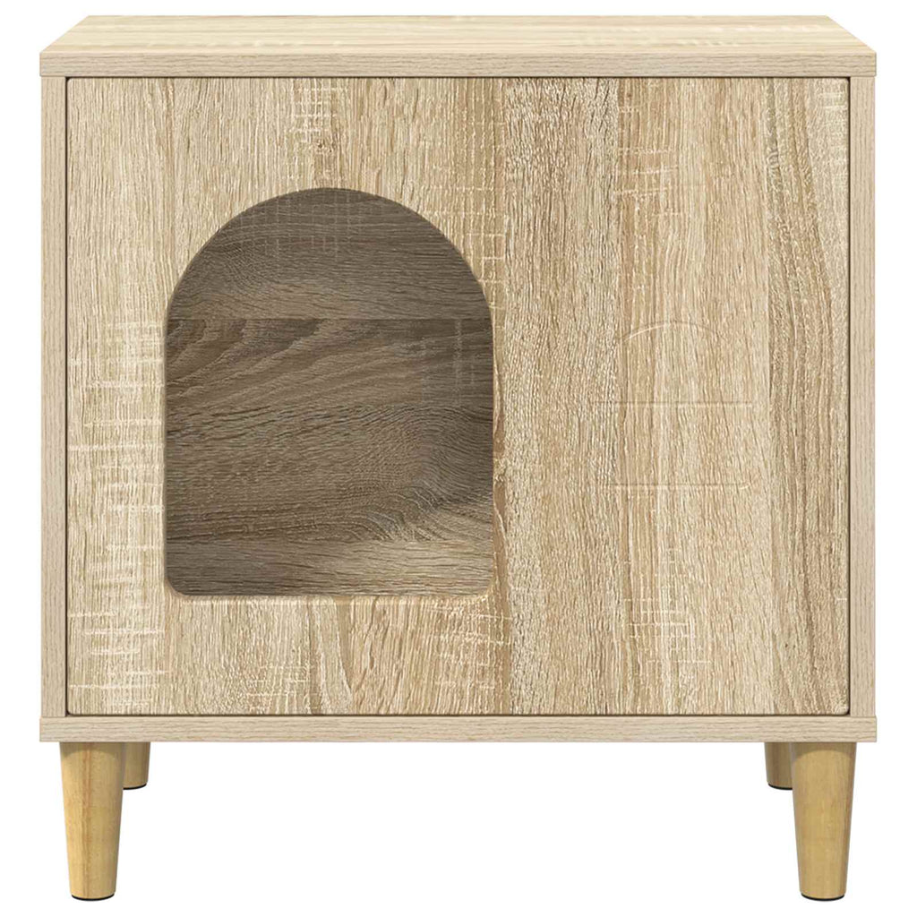 Kat Hus Sonoma-eg 51 x 30 x 52 cm Konstrueret træ