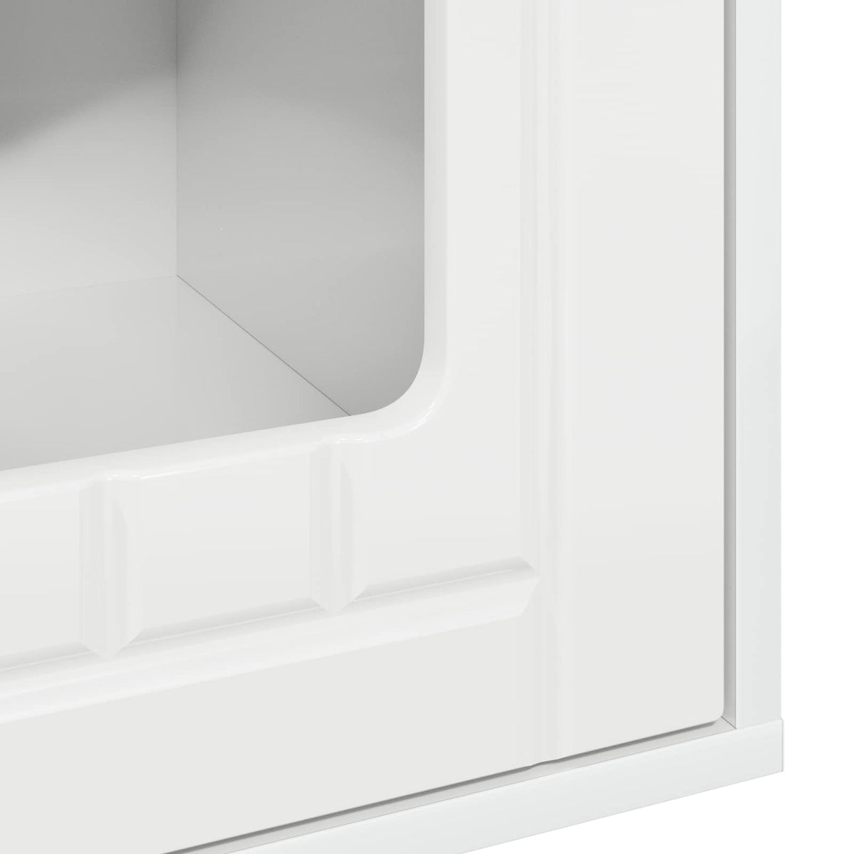 Kat Hus Gloss Hvid 53 x 52 x 62 cm Konstrueret træ