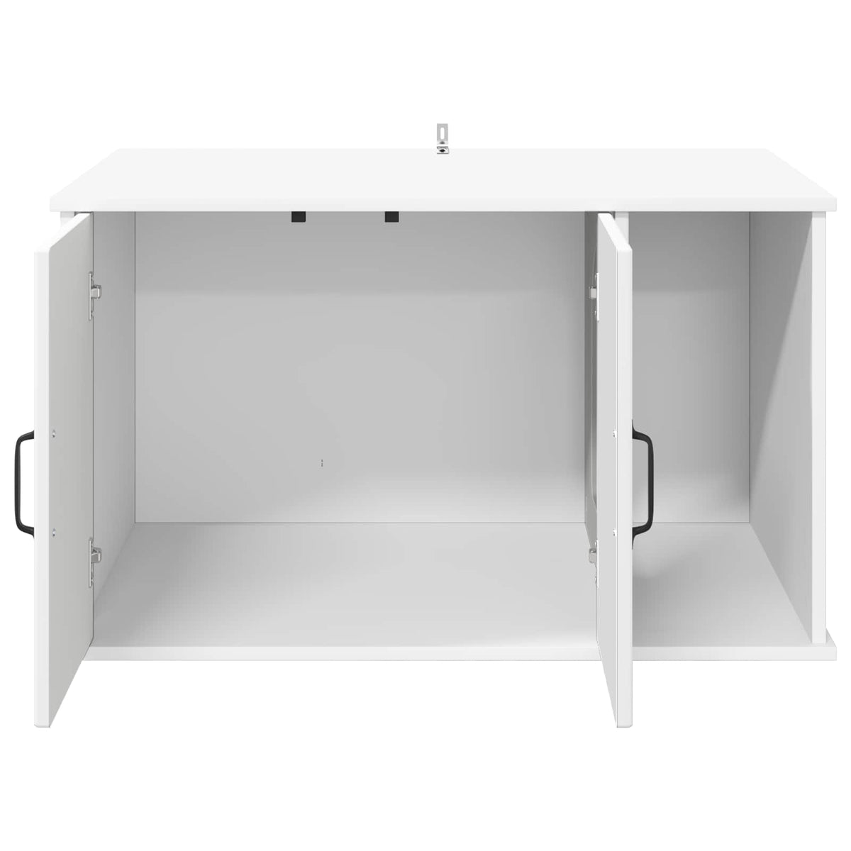 Kat Hus Hvid 85 x 55 x 50,5 cm Konstrueret træ