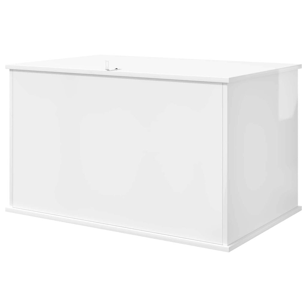 Kat Hus Gloss Hvid 85 x 55 x 50,5 cm Konstrueret træ