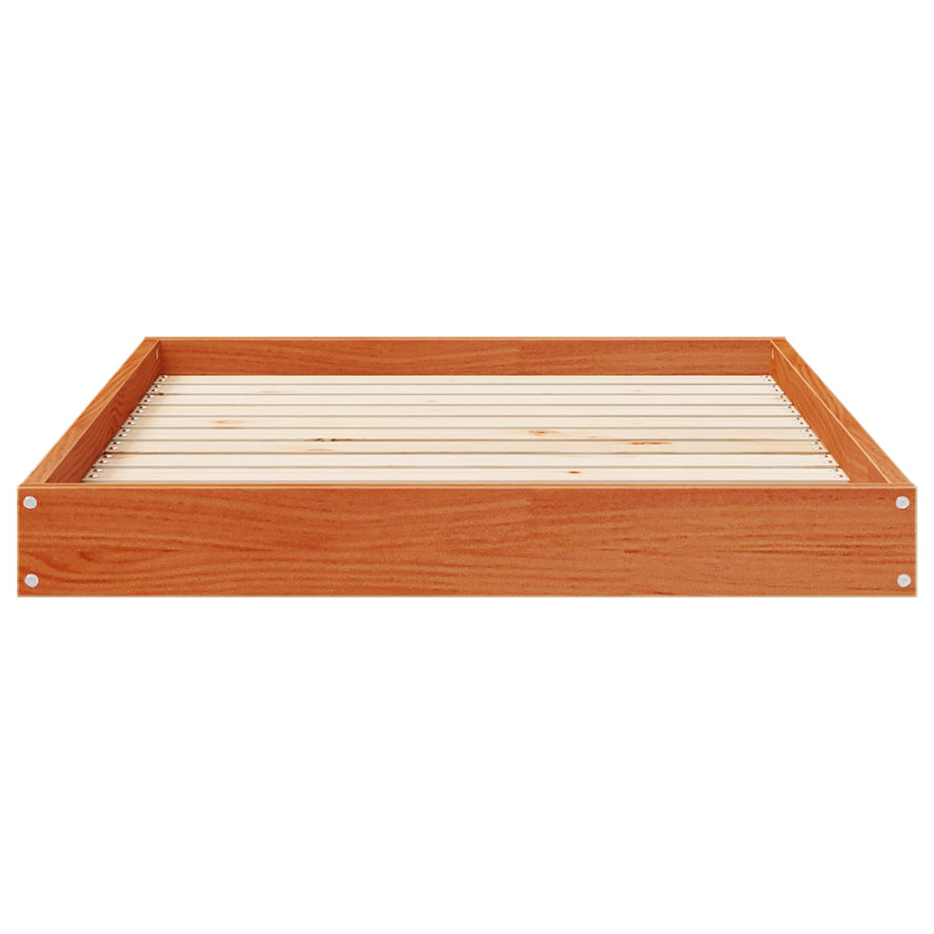 Hundeseng 101,5 x 74 x 9 cm Massivt fyrretræ