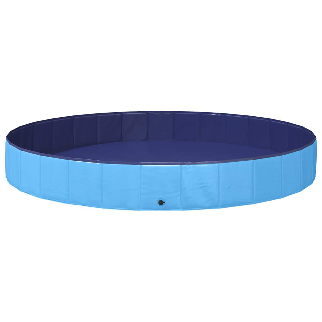 Hund Pool Ø300 x 38 cm Tykt PVC Blå