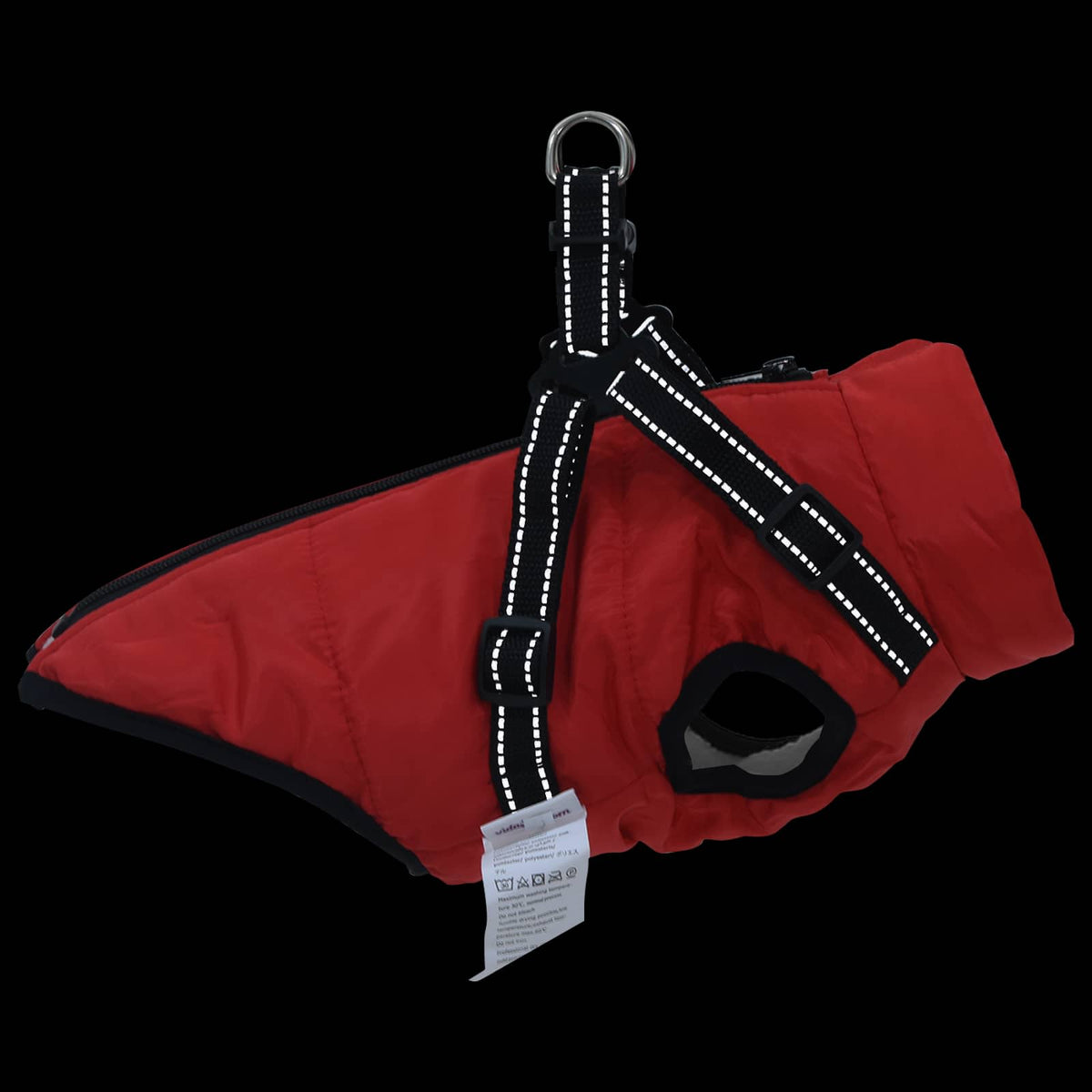 Hundejakke Rød L32 Fleece og polyester
