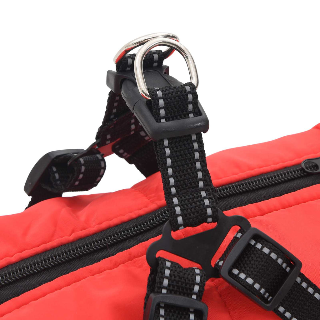 Hundejakke Rød L48 Fleece og polyester