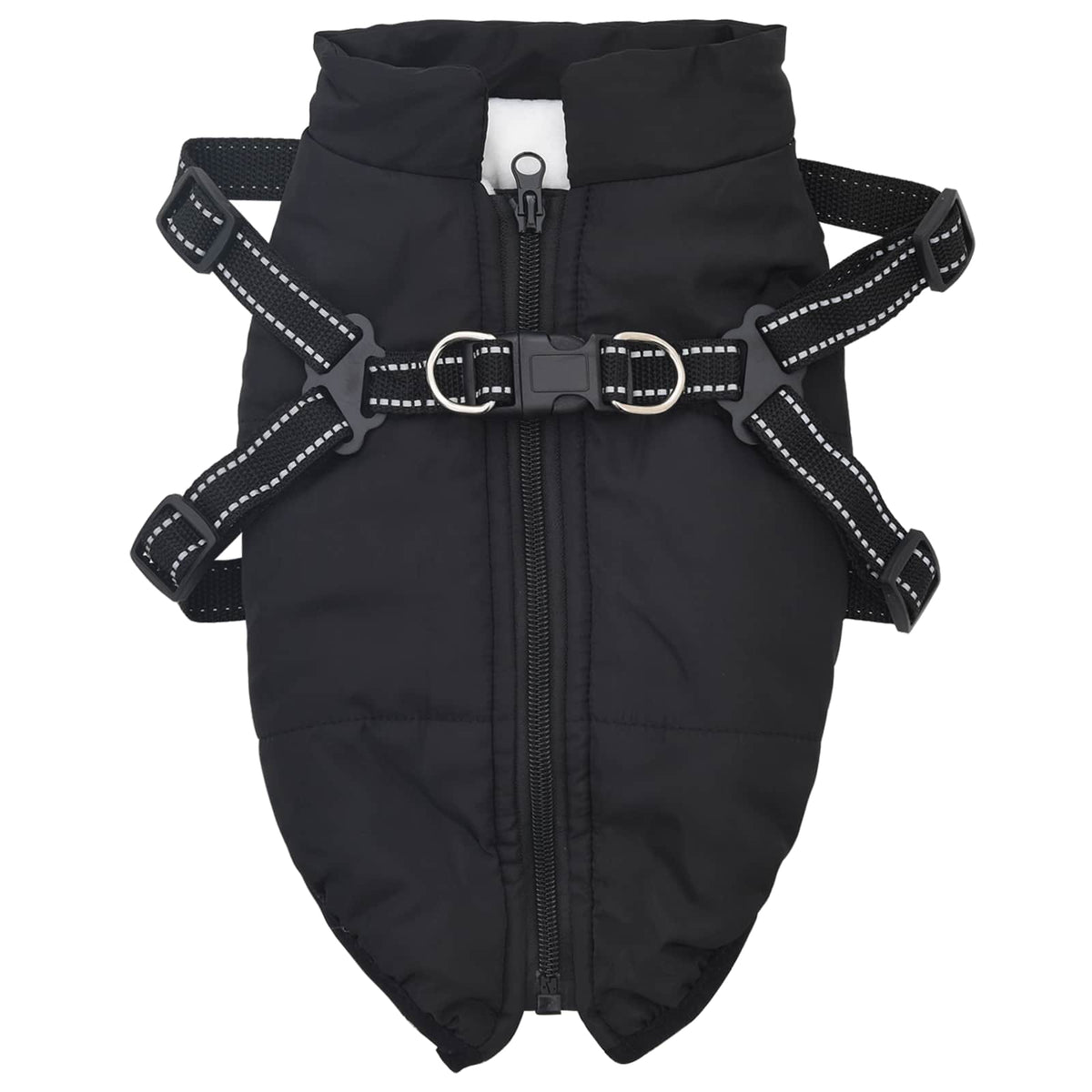 Hundejakke Sort L24 Fleece og polyester