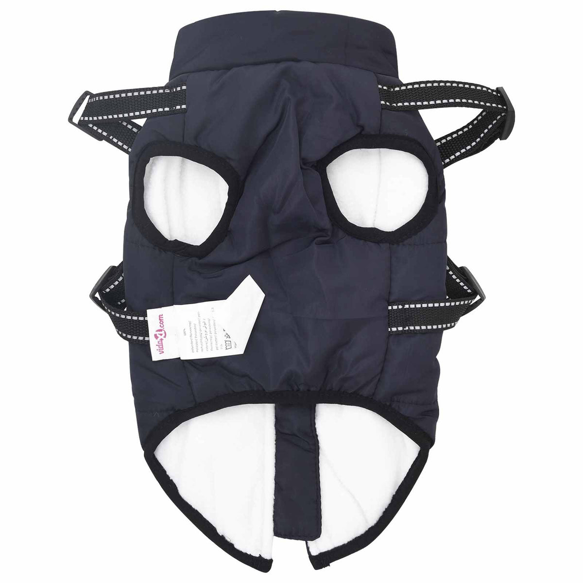 Hundejakke Mørkeblå L36 Fleece og polyester