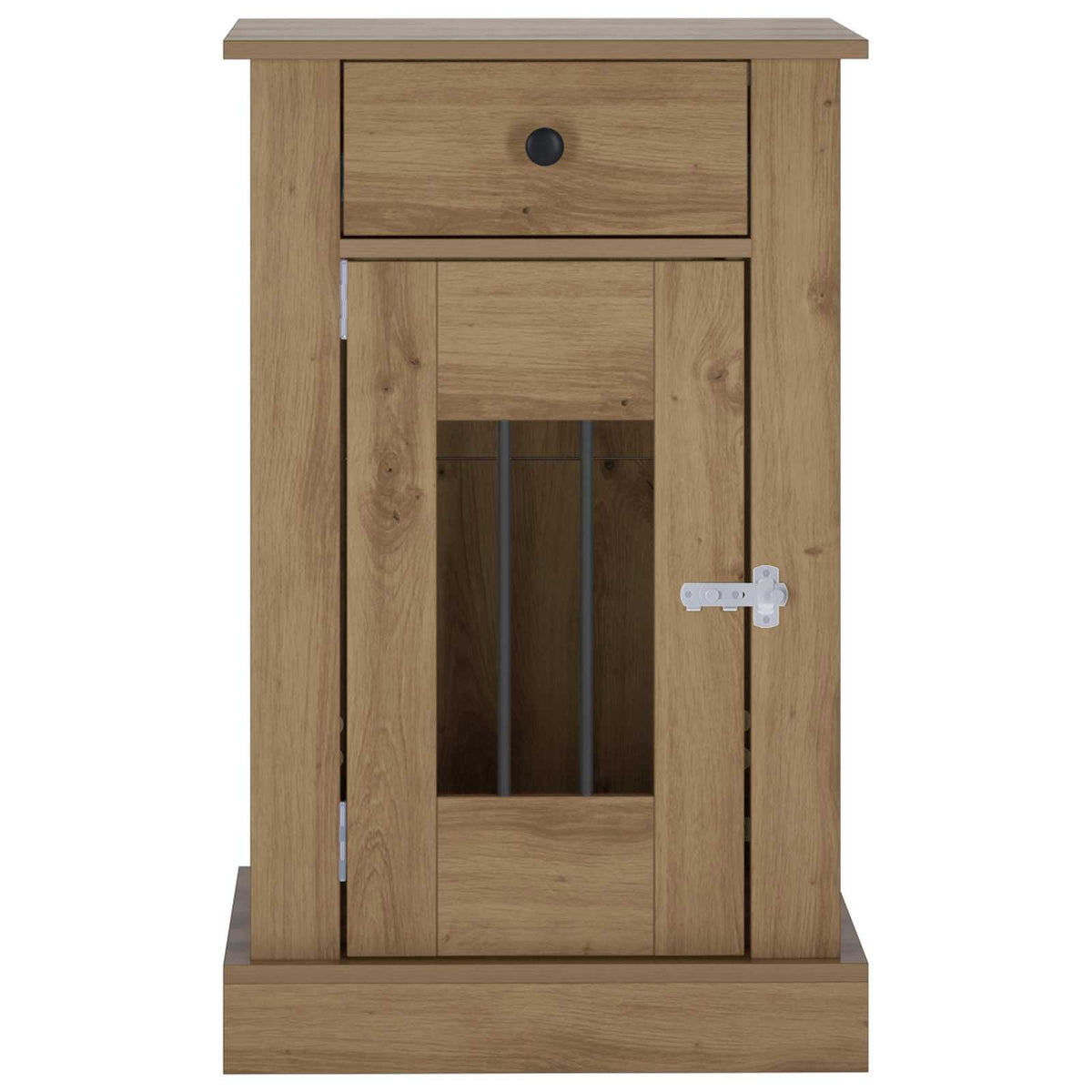 Hundekasse møbel Artisan-eg 50 x 47,5 x 80 cm Konstrueret træ