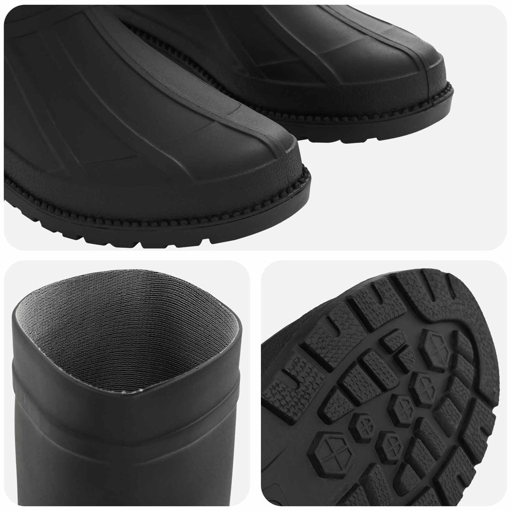 Regnstøvler PVC Størrelse 43 Sort
